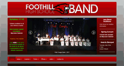 Desktop Screenshot of fhscougarband.com